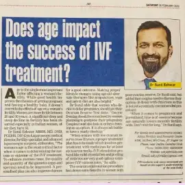 Does age impact the success of treatment?