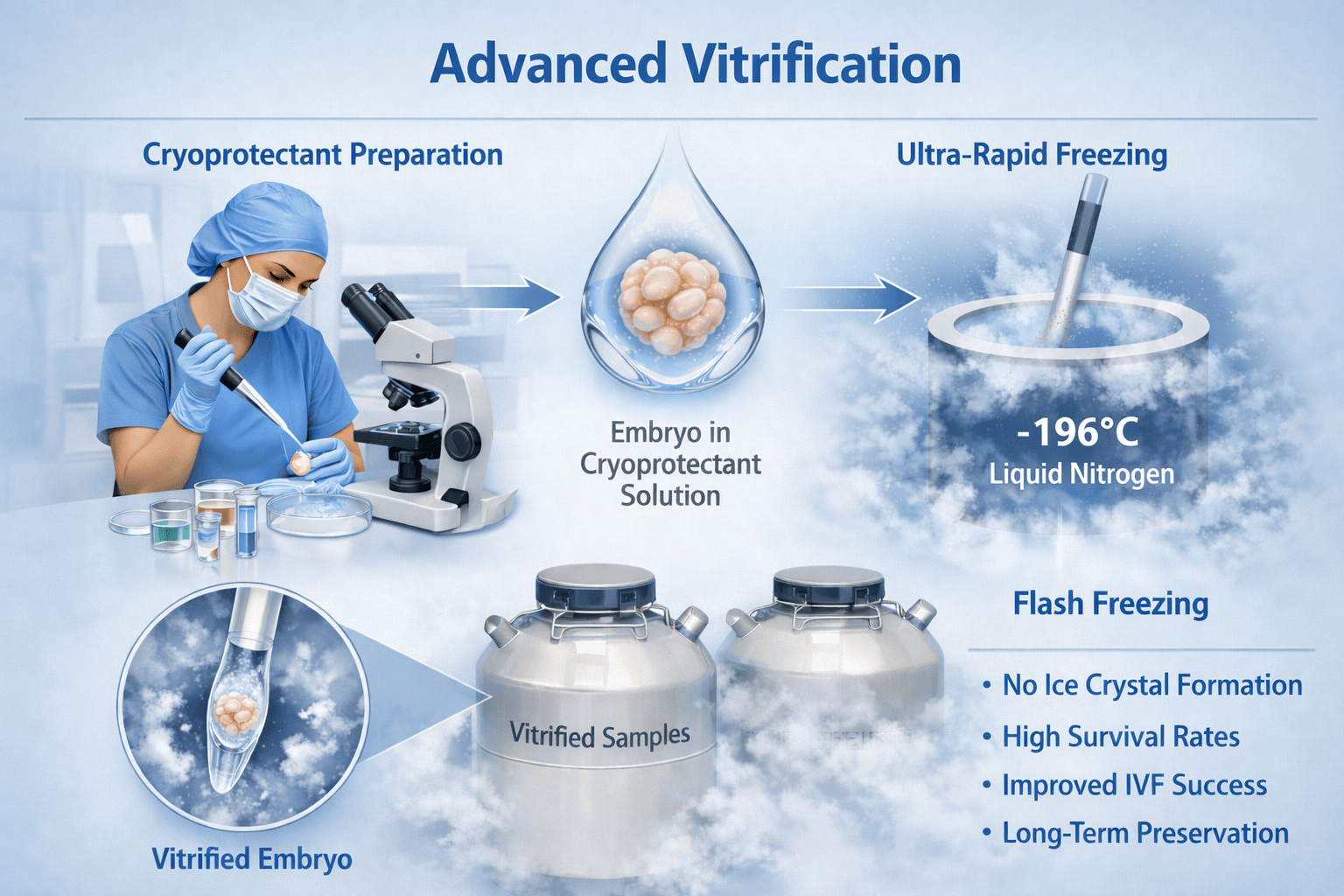 Advanced Vitrification in Bangalore: Precision Rapid Freezing