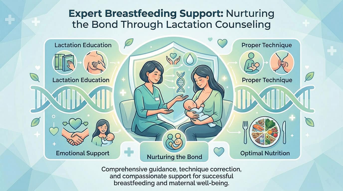 Expert Breastfeeding Support: Nurturing the Bond Through Lactation Counseling