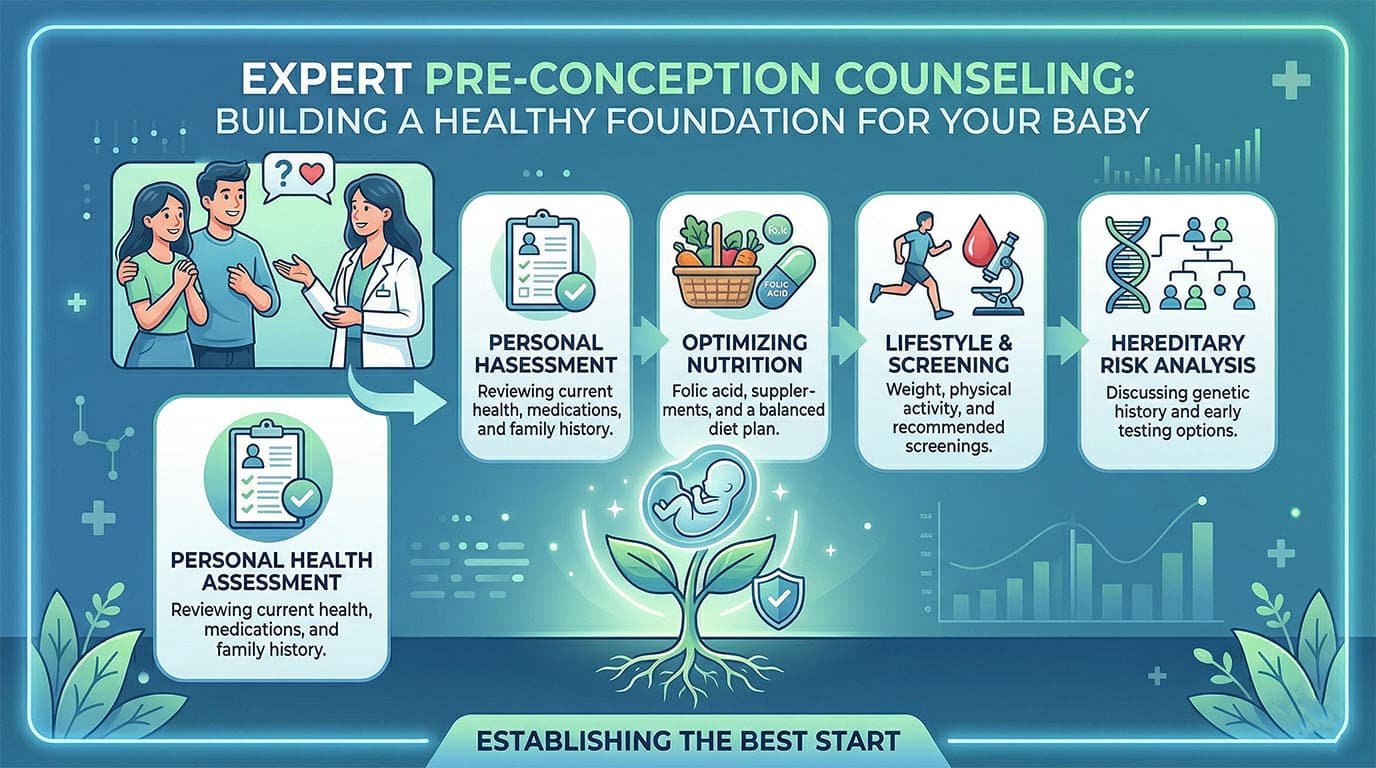 Expert Pre-conception Counseling: Building a Healthy Foundation for Your Baby