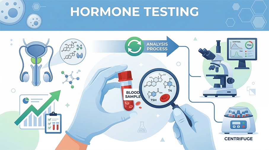 Comprehensive Male Hormone Evaluation for Fertility & Vitality