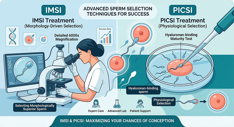 Best IMSI and PICSI Treatment in Bangalore for Enhanced Pregnancy Success